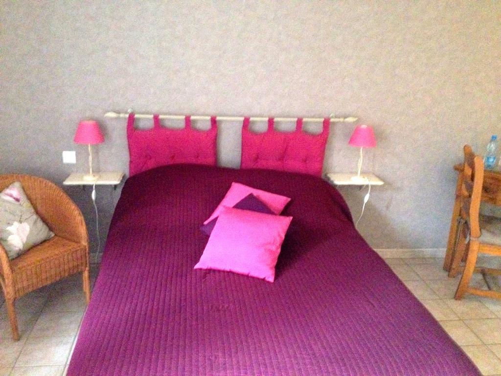 Bed and Breakfast Au Repos Du Roi Maisoncelle Zimmer foto